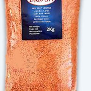 Indu Sri Red Split Lentils 2kg